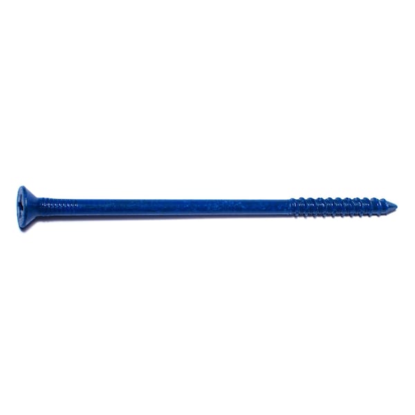 Red Head Tapcon Concrete Screw, 1/4" Dia., Flat, 5 in L, Steel Climaseal Coated, 100 PK 08138 - main
